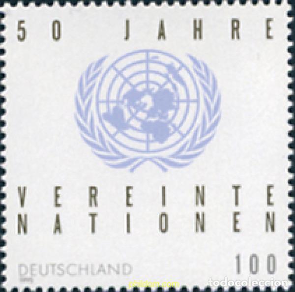 Sellos: 150416 MNH ALEMANIA FEDERAL 1995 50 ANIVERSARIO DE LA ONU