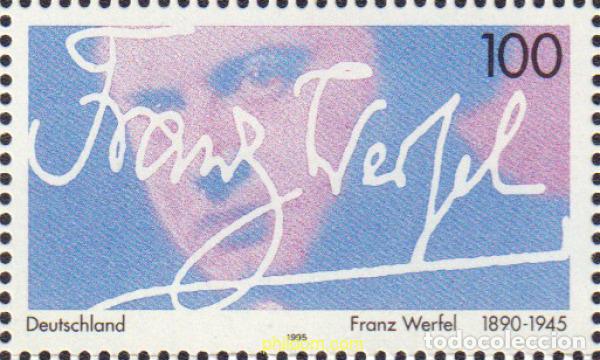 Sellos: 146443 MNH ALEMANIA FEDERAL 1995 50 ANIVERSARIO DE LA MUERTE DEL ESCRITOR FRANZ WERFEL