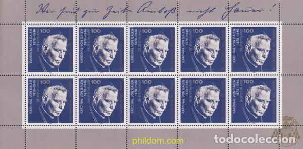 Sellos: 146519 MNH ALEMANIA FEDERAL 1996 50 ANIVERSARIO DE LA MUERTE DEL CARDENAL VON GALEN