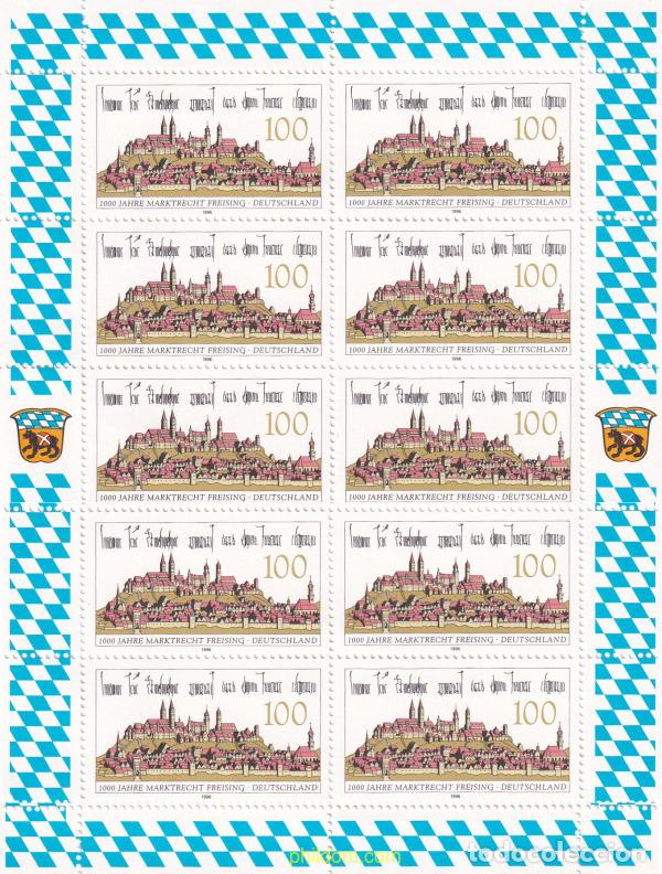 Sellos: 146525 MNH ALEMANIA FEDERAL 1996 MILENARIO DEL MERCADO DE FREISING