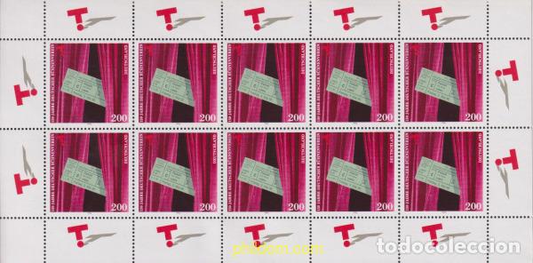 Sellos: 146523 MNH ALEMANIA FEDERAL 1996 150 ANIVERSARIO DE LA ASOCIACION DE TEATROS ALEMANES
