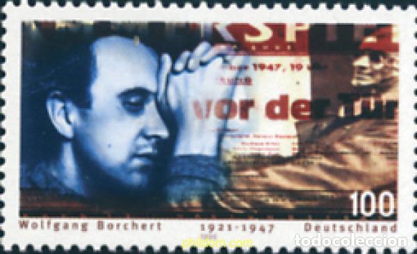 Selos: 146526 MNH ALEMANIA FEDERAL 1996 75 ANIVERSARIO DEL NACIMIENTO DEL ESCRITOR WOLFGANG BORCHERT