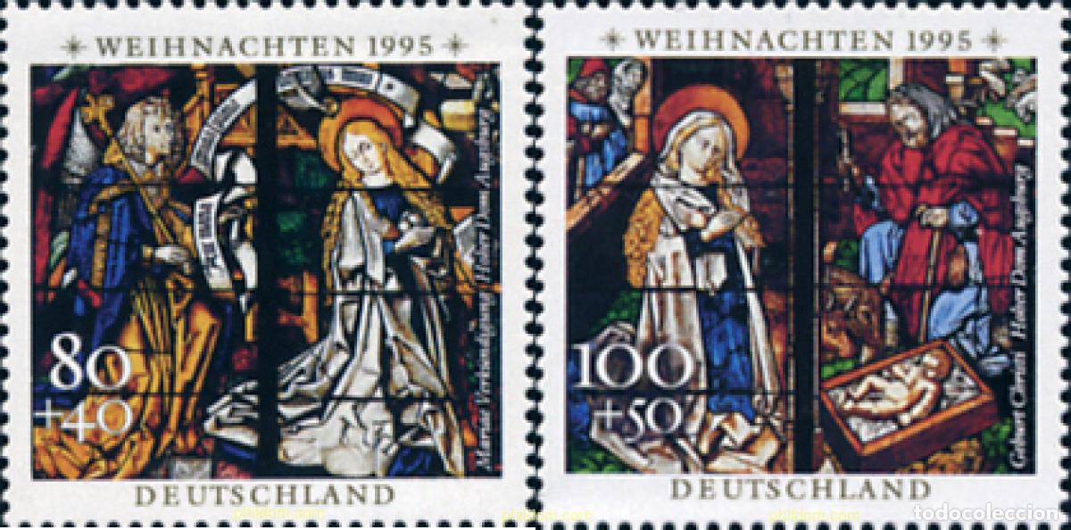 Selos: 146493 MNH ALEMANIA FEDERAL 1995 NAVIDAD