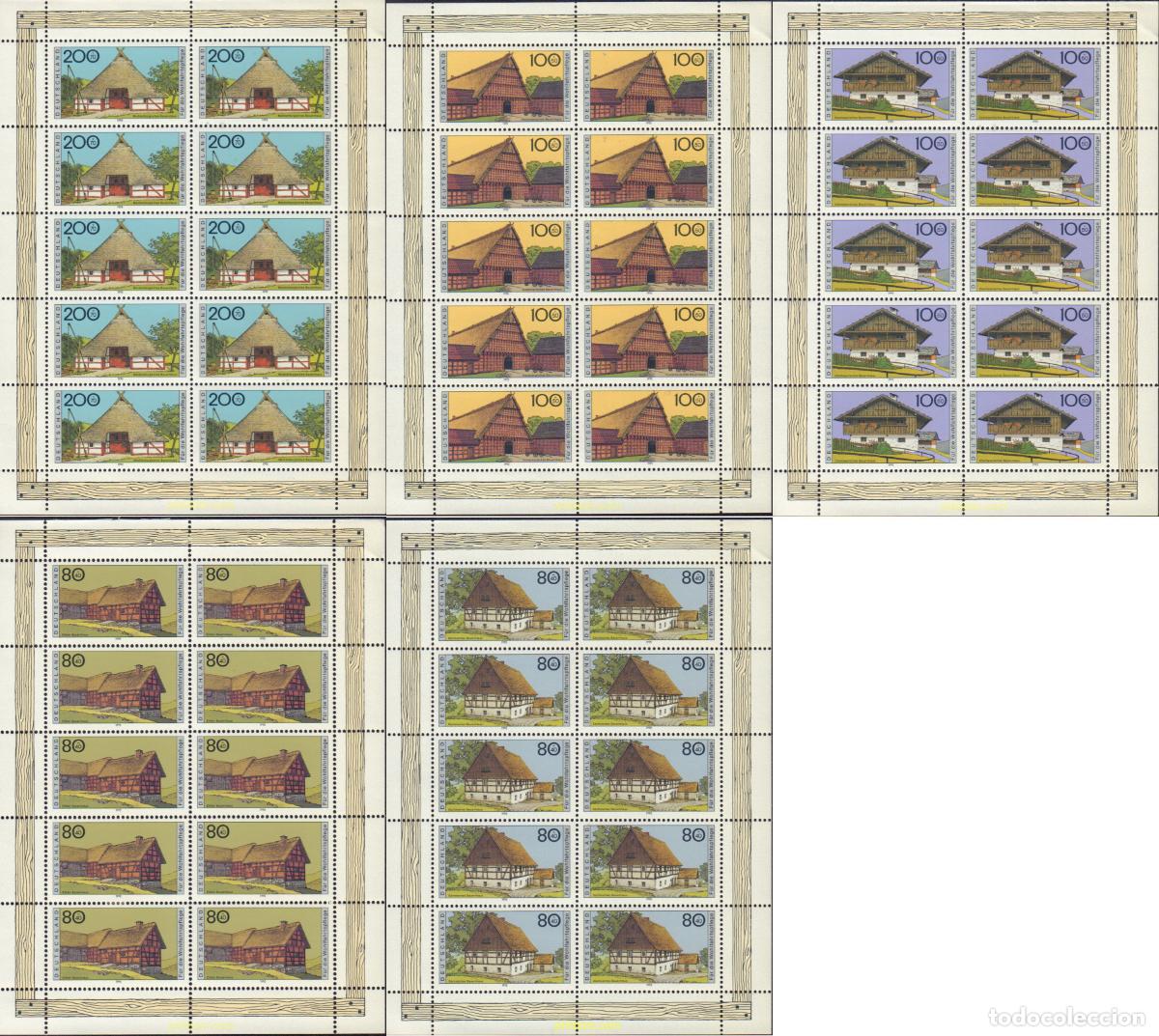 Sellos: 146453 MNH ALEMANIA FEDERAL 1995 CASAS TRADICIONALES