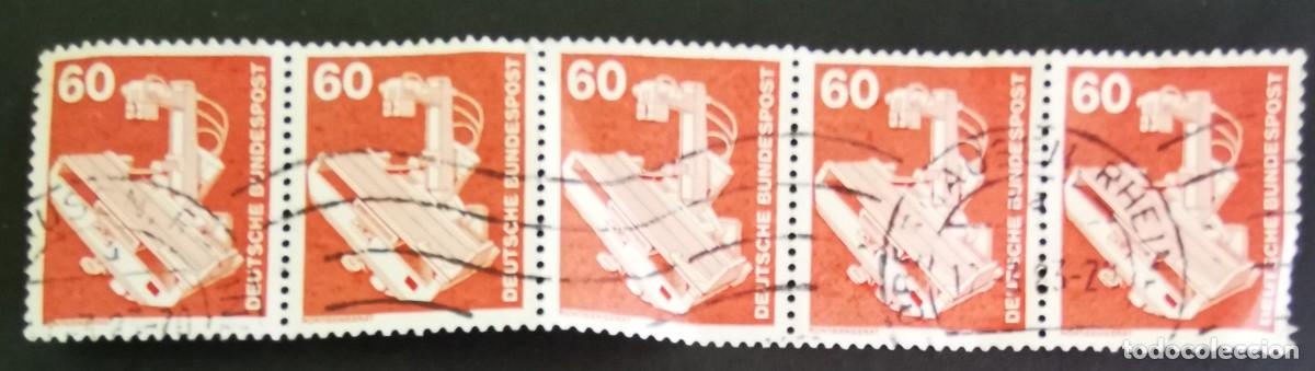 Sellos: Sello Alemania R. Federal 1978, industria y tecnolog&iacute;a: Aparato de rayos X, 60 Pf. Michel: DE 990