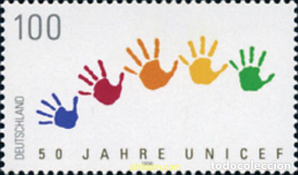 Sellos: 146538 MNH ALEMANIA FEDERAL 1996 50 ANIVERSARIO DE LA UNICEF