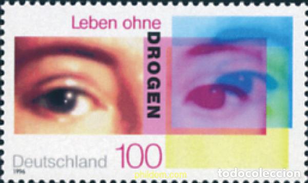 Sellos: 146558 MNH ALEMANIA FEDERAL 1996 CAMPA&Ntilde;A CONTRA LA DROGA