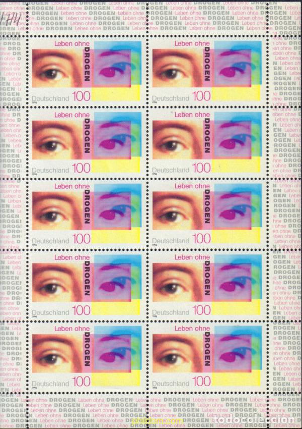 Sellos: 146559 MNH ALEMANIA FEDERAL 1996 CAMPA&Ntilde;A CONTRA LA DROGA