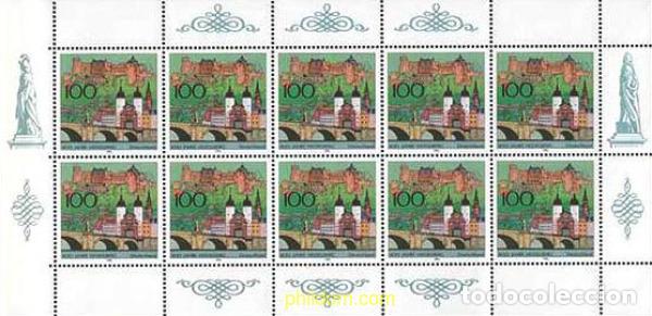 Sellos: 146537 MNH ALEMANIA FEDERAL 1996 800 ANIVERSARIO DE LA CIUDAD DE HEIDELBERG