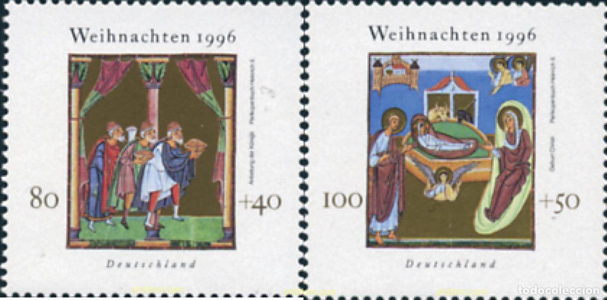 Sellos: 146568 MNH ALEMANIA FEDERAL 1996 NAVIDAD