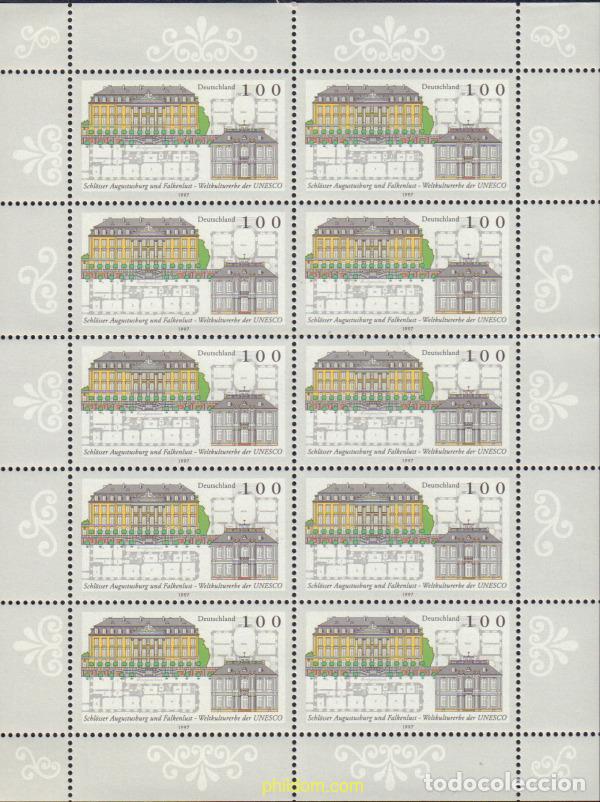 Sellos: 146622 MNH ALEMANIA FEDERAL 1997 PATRIMONIO DE LA HUMANIDAD, UNESCO
