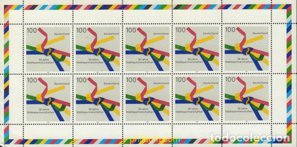 Sellos: 146629 MNH ALEMANIA FEDERAL 1997 50 ANIVERSARIO DE LA UNION DE CIUDADES