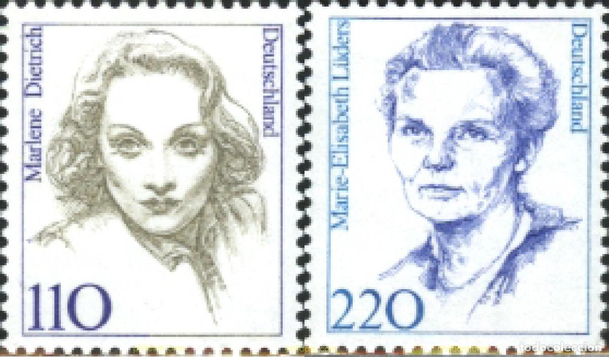 Sellos: 146653 MNH ALEMANIA FEDERAL 1997 MUJERES CELEBRES