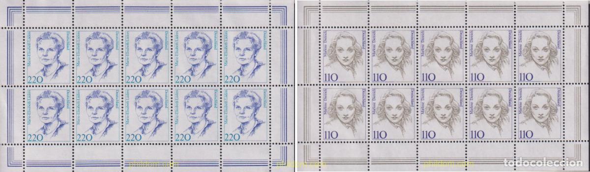 Sellos: 146654 MNH ALEMANIA FEDERAL 1997 MUJERES CELEBRES