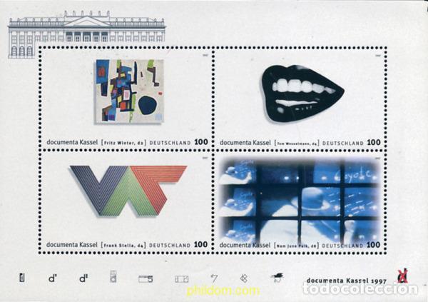 Sellos: 146697 MNH ALEMANIA FEDERAL 1997 DOCUMENTA KASSEL. EXPOSICION DE ARTE MODERNO EN KASSEL