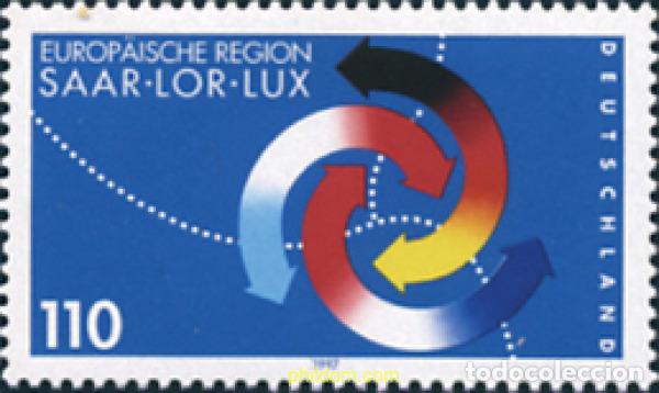 Stamps: 146673 MNH ALEMANIA FEDERAL 1997 REGION EUROPEA SAAR-LOR-LUX