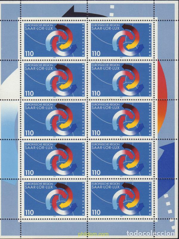 Stamps: 146674 MNH ALEMANIA FEDERAL 1997 REGION EUROPEA SAAR-LOR-LUX