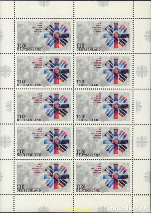 Sellos: 146690 MNH ALEMANIA FEDERAL 1997 CENTENARIO DE CARITAS
