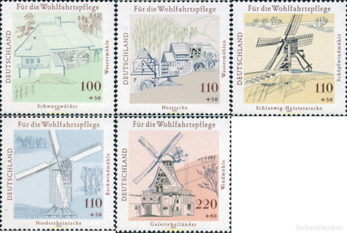 Sellos: 146667 MNH ALEMANIA FEDERAL 1997 MOLINOS