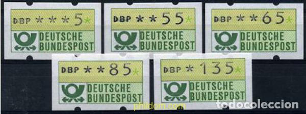 Sellos: 146821 MNH ALEMANIA FEDERAL 1981 EMBLEMA POSTAL