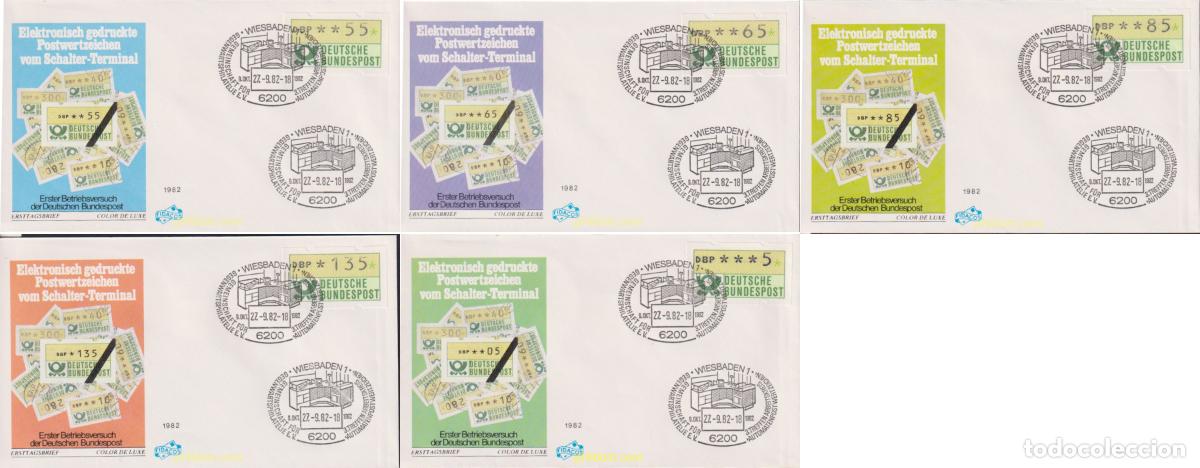 Sellos: 554421 MNH ALEMANIA FEDERAL 1981 EMBLEMA POSTAL