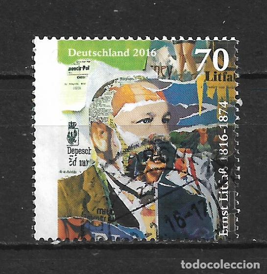 Sellos: alemania 2016 michel 3211 usado - 28/28