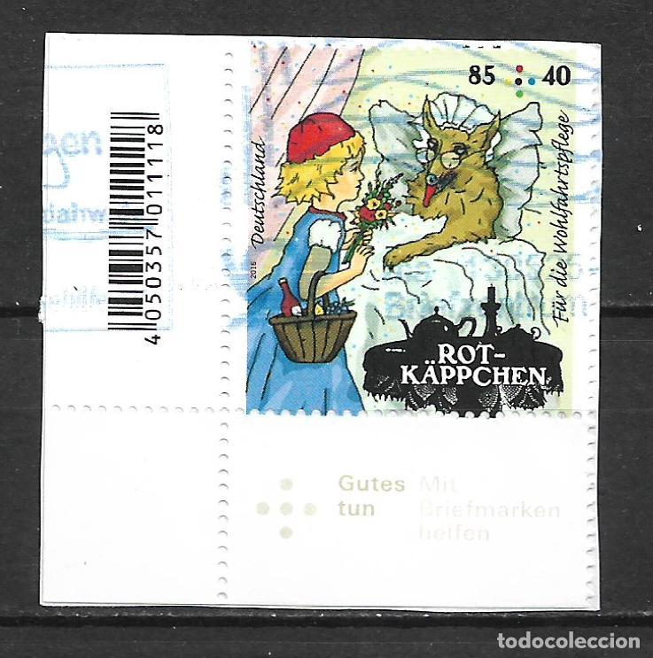 Sellos: alemania 2016 michel 3209 usado - 28/29
