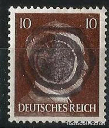 Sellos: ALEMANIA - 1945 - III REICH - OCUPACIÓN DE LÖBAU - 10 PF