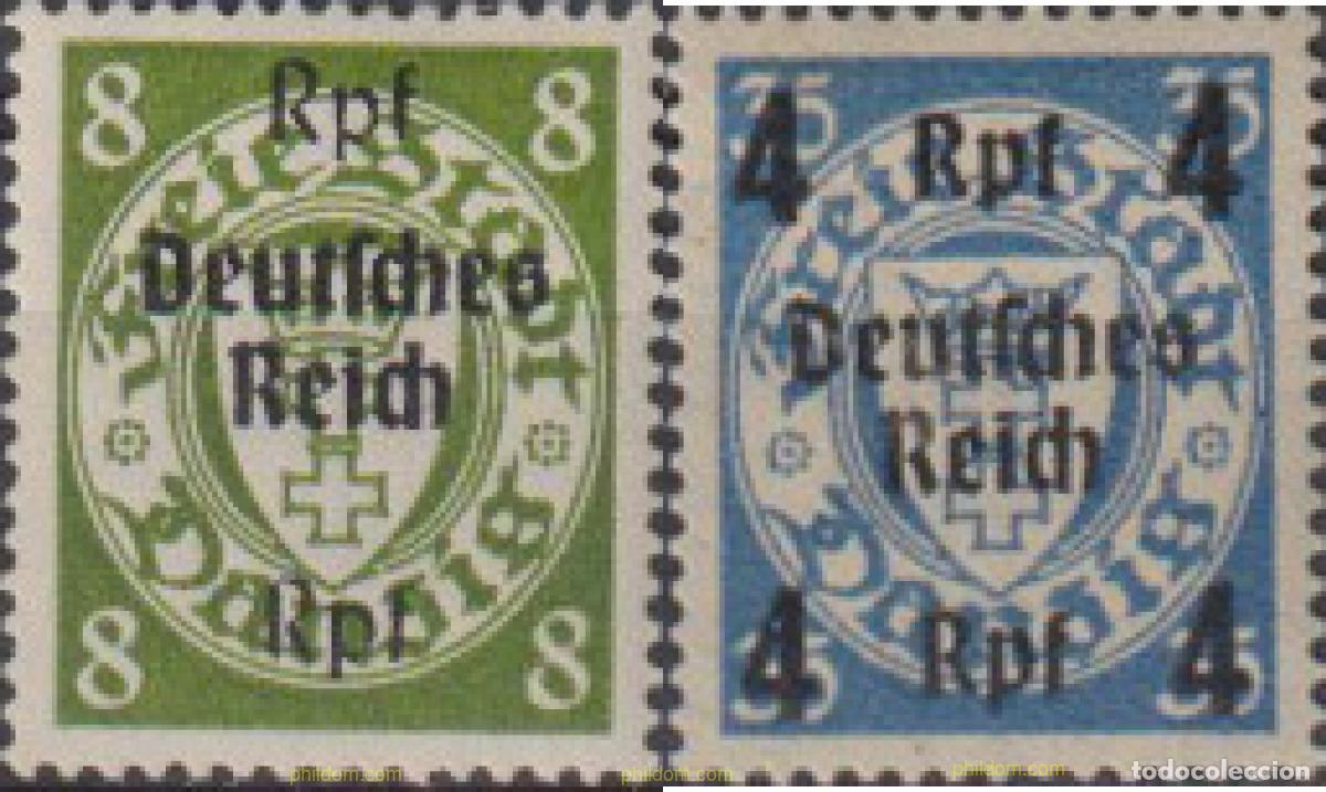Sellos: 625720 HINGED ALEMANIA 1939 MOTIVOS VARIOS
