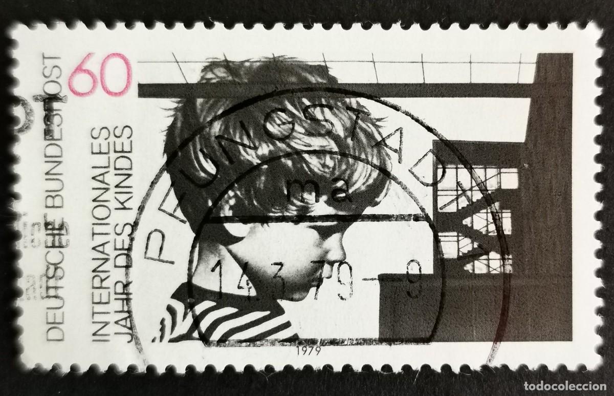 Sellos: Sello Alemania R. Federal 1979, A&ntilde;o Internacional del Ni&ntilde;o, 60 Pf. Michel: DE 1000