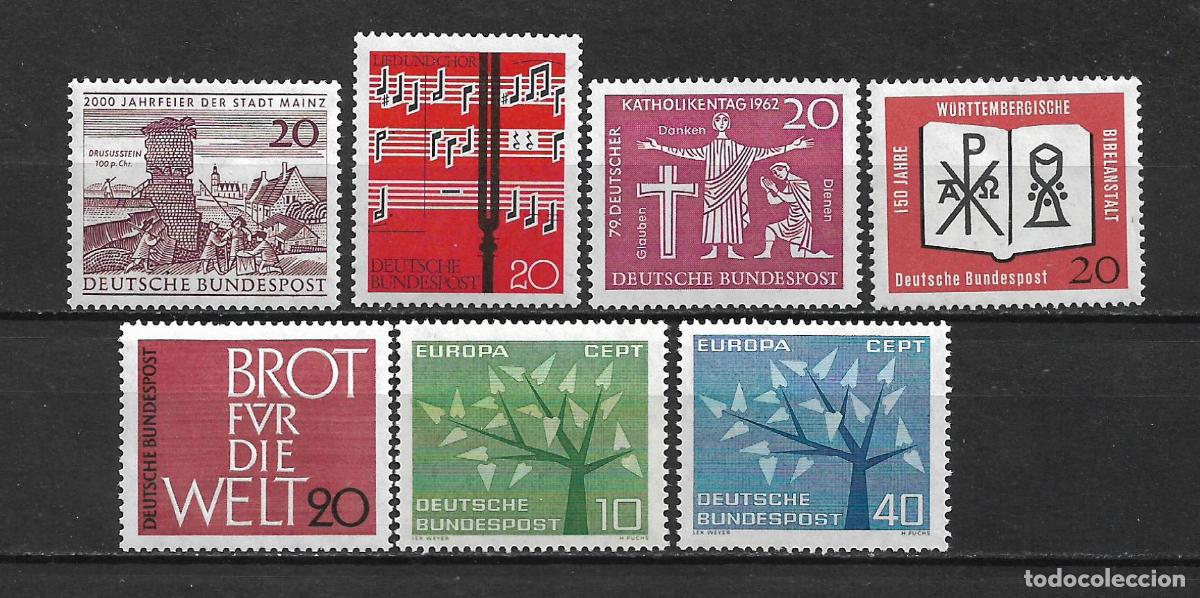 Sellos: alemania 1962 series completas ** mnh - 1/1