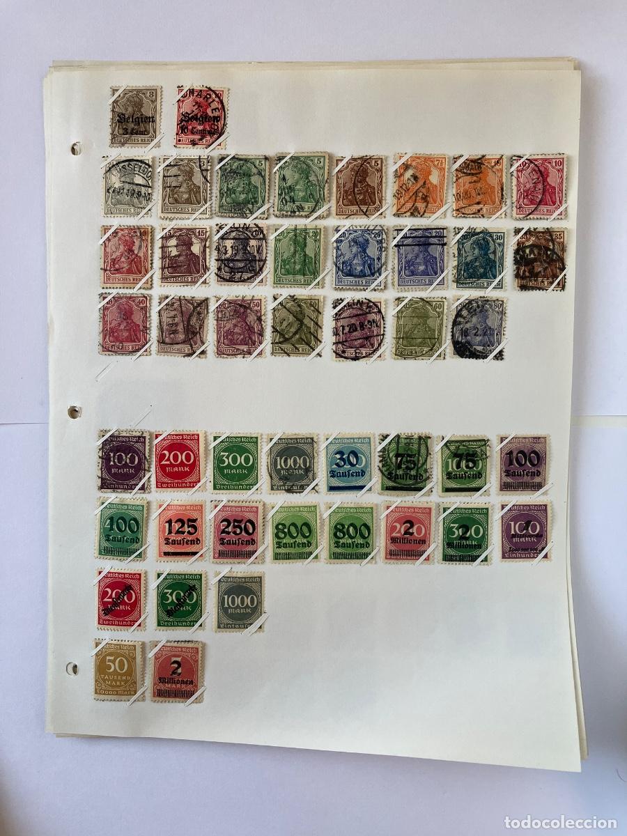 Sellos: Colecci&oacute;n completa de sellos del Deutsches Reich y Deutsche Bundespost. Alemania. Usados. Siglo XX