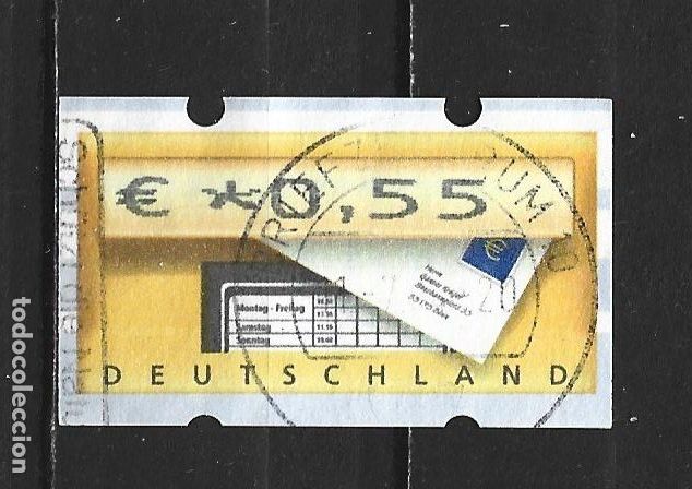 Sellos: ALEMANIA FEDERAL MAQUINAS DISTRIBUIDORAS YVERT NUM. 6 USADO