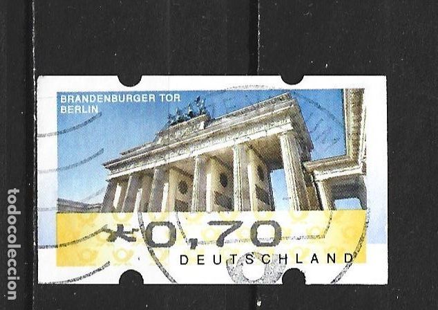 Sellos: ALEMANIA FEDERAL MAQUINAS DISTRIBUIDORAS YVERT NUM. 7 USADO