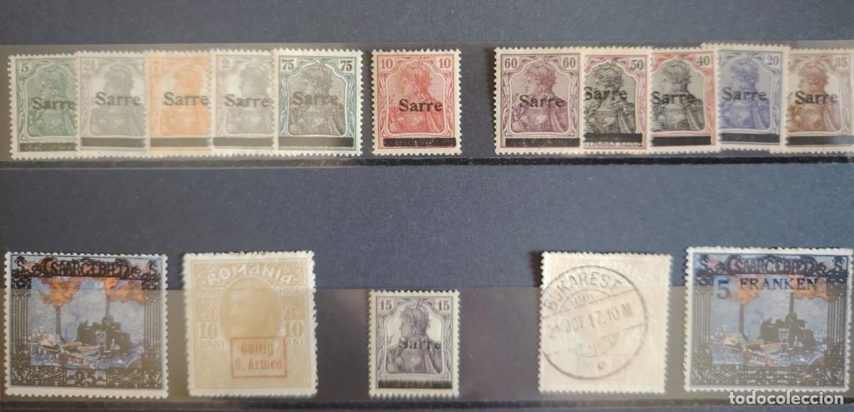 Sellos: RARO SELLOS PLEIBISCITO ALEMANIA 1&ordf; GUERRA MUNDIAL LOTE 1 ALTO VALOR CATALOGO