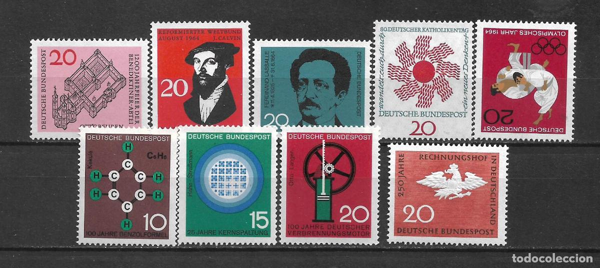 Sellos: alemania 1964 series completas ** mnh -22/33