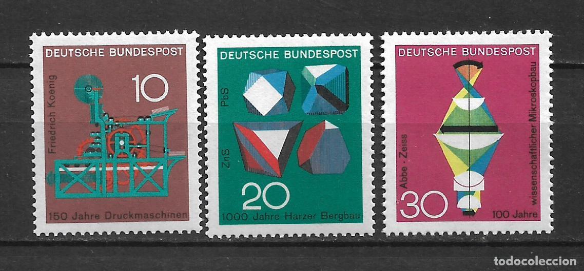 Sellos: alemania 1968 serie completa ** mnh -22/33