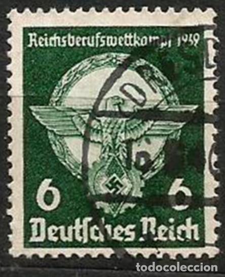 Sellos: ALEMANIA 1938 - III REICH - II JUVENTUD OBRERA ALEMANA - USADO