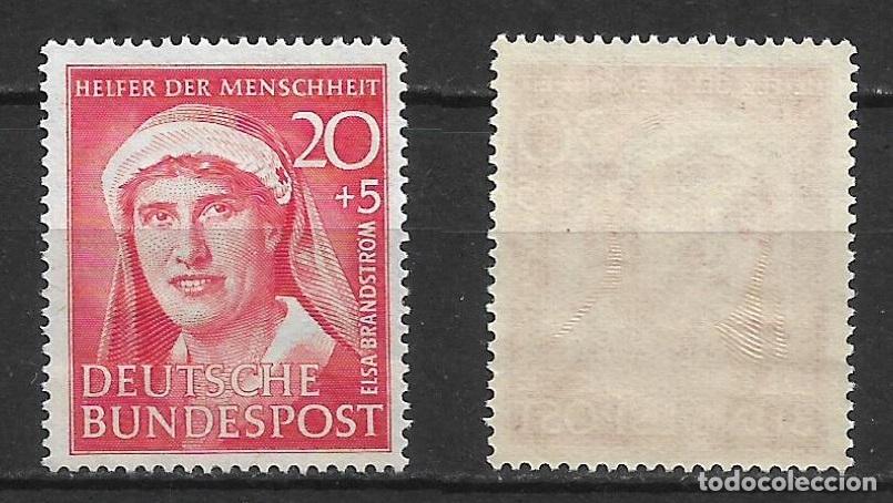 Sellos: alemania 1951 michel 145 ** mnh - 18/10