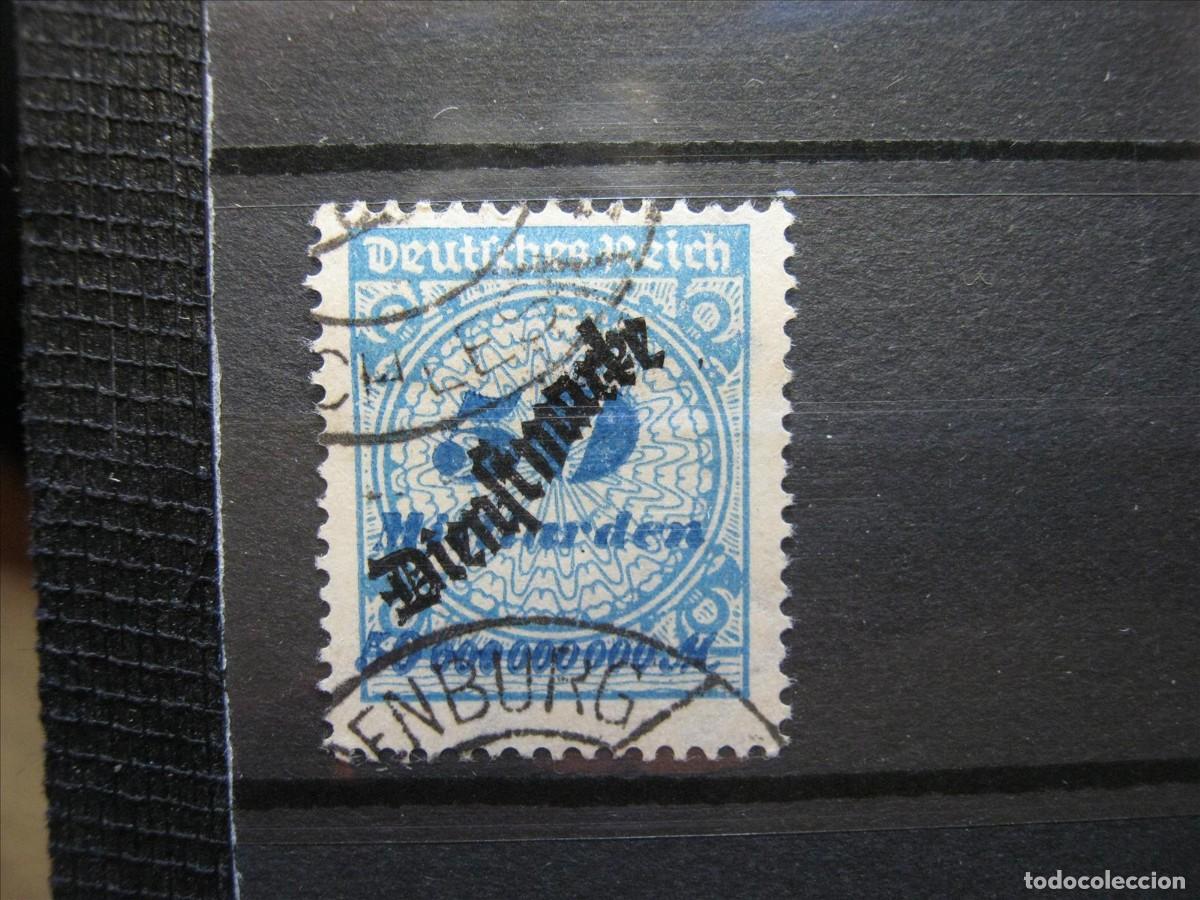 Sellos: ALEMANIA IMPERIO REICH SERVICIO MICHEL 88 USADO PERFECTO!!