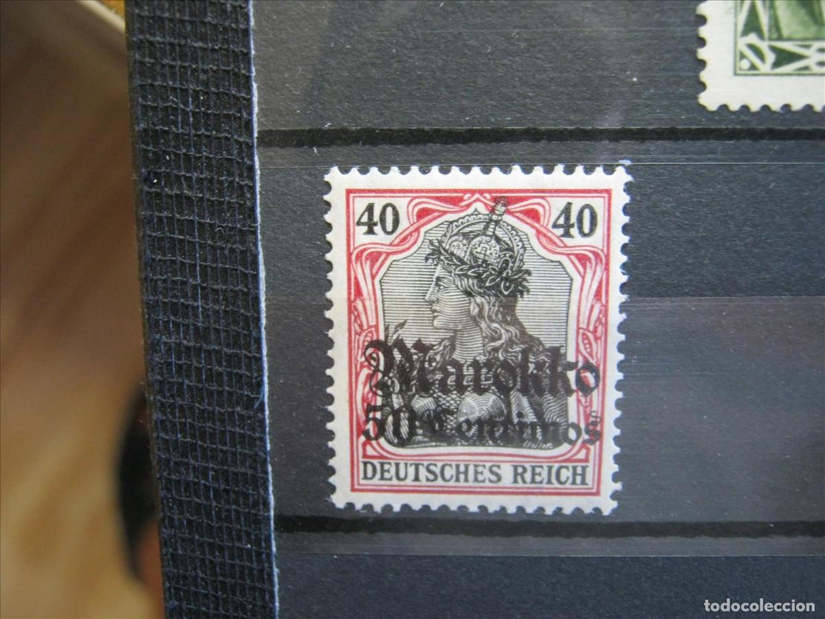 Selos: ALEMANIA COLONIA MARRUECOS 1911 YVERT 51 MH* LUJO.