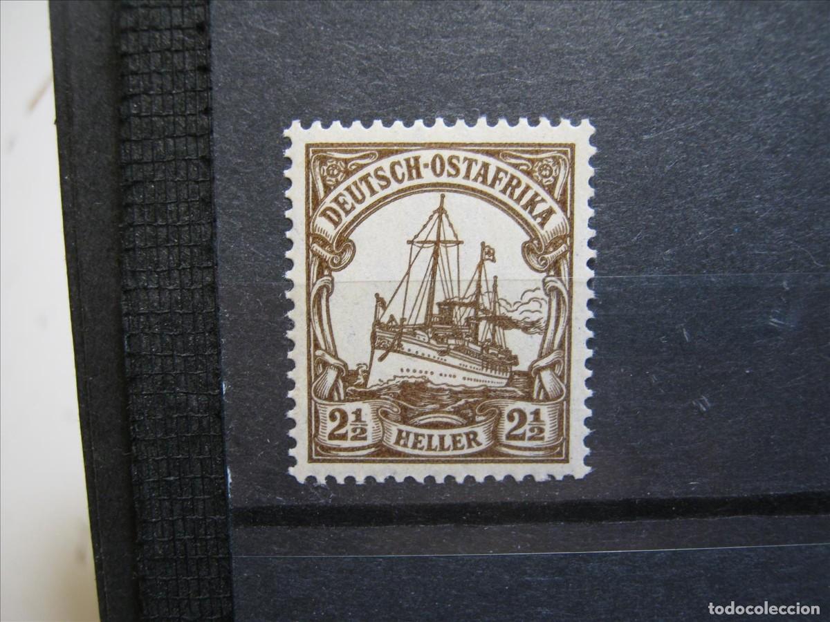 Sellos: ALEMANIA COLONIA &Aacute;FRICA DEL ESTE ORIENTAL 1906-19 YVERT 30 MNH** SIN CHARNELA LUJO.