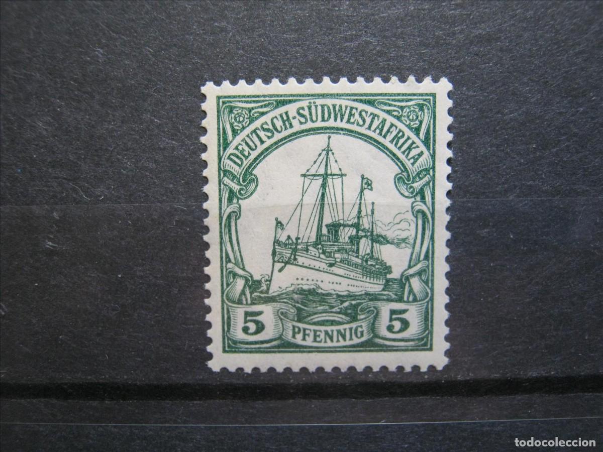 Selos: ALEMANIA COLONIA &Aacute;FRICA DEL SUDOESTE 1906-12 YVERT 27 MNH** SIN CHARNELA LUJO.