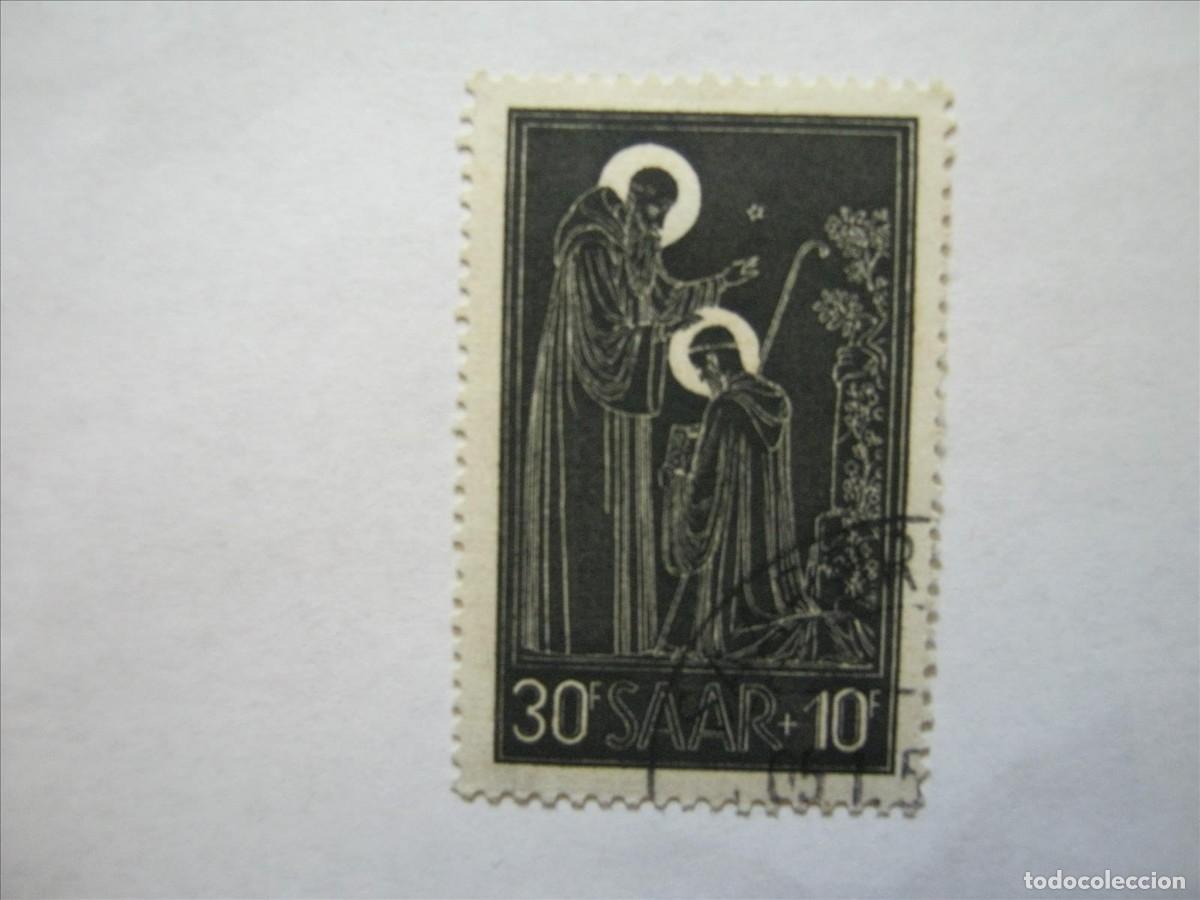 Sellos: ALEMANIA SARRE SAAR 1953 YVERT 326 USADO PERFECTO.