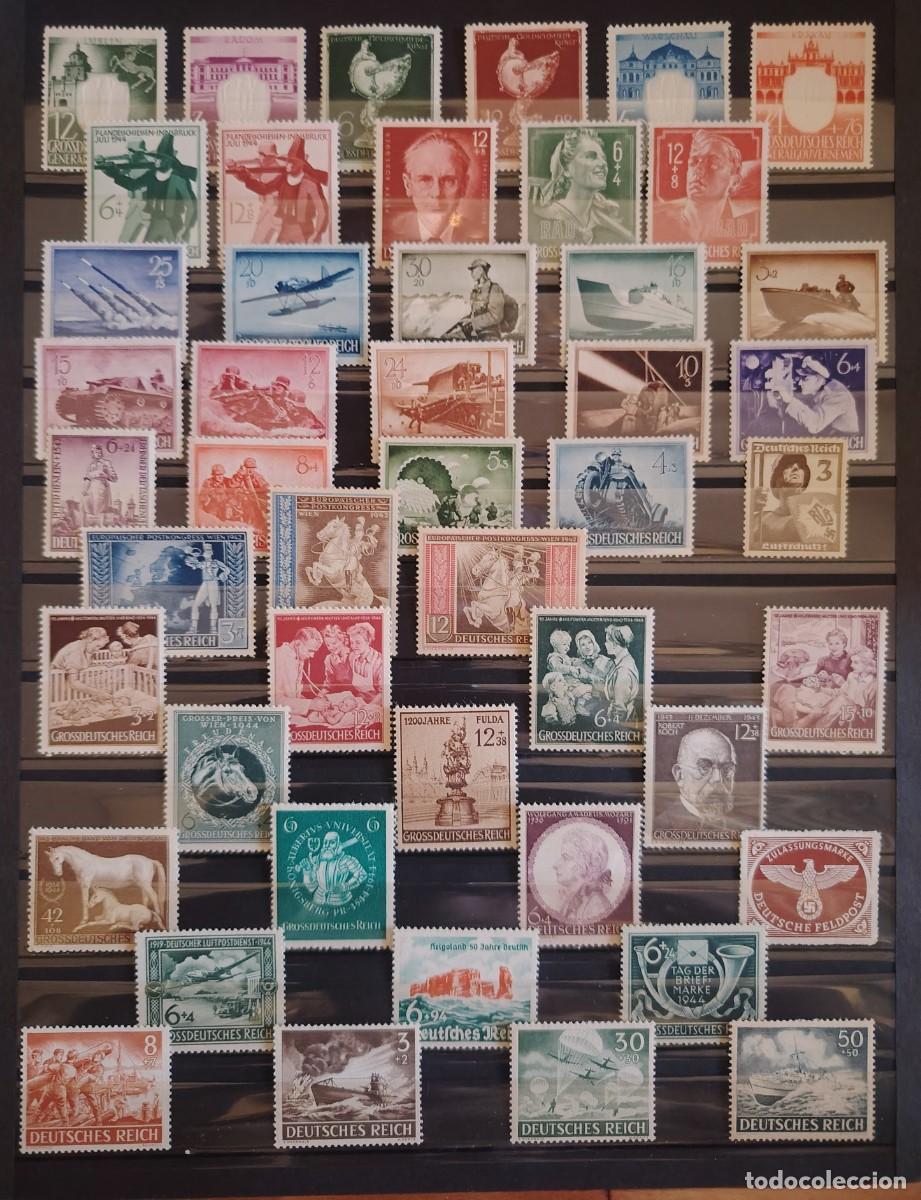 Stamps: ALEMANIA IMPERIO 2&ordf;GUERRA MUNDIAL DEUTSCHE REICH LOTE 2