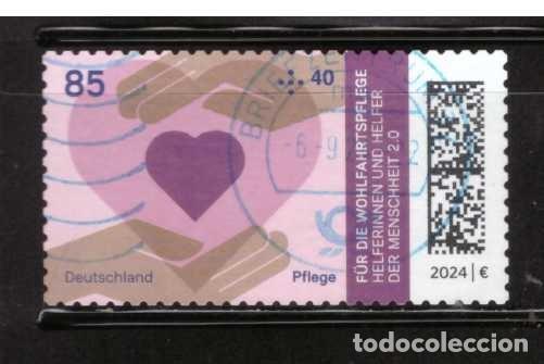 Sellos: SELLO ADHESIVO USADO DE ALEMANIA 2024 YVERT 3594 Art 1