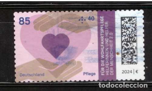 Sellos: SELLO ADHESIVO USADO DE ALEMANIA 2024 YVERT 3594 Art 2