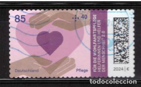 Sellos: SELLO ADHESIVO USADO DE ALEMANIA 2024 YVERT 3594 Art 3