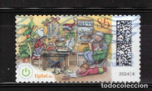 Sellos: SELLO ADHESIVO USADO DE ALEMANIA 2024 YVERT 3646 Art 3