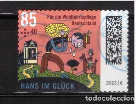 Sellos: SELLO ADHESIVO USADO DE ALEMANIA 2023 YVERT 3528 Art 5